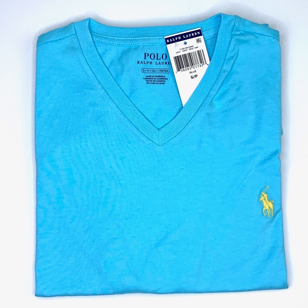 Polo Ralph Lauren V Neck T-Shirt Short Sleeve